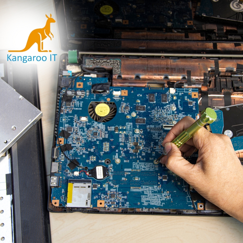 image presents Dell Laptop Repair